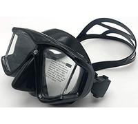 OWN4B Masque de Plongée avec Dioptrie, Lentilles en Résine pour Correction de Myopie - pour Adultes et Enfants (Noir, -6,5)