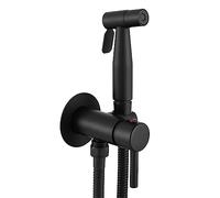 Ownace Kit de douche pour bidet - Noir mat - Pour eau chaude et froide