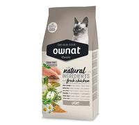 OWNAT-Croquette pour chat adulte Classic Light Cat Ownat - 4 kg