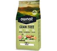 OWNAT-Croquette pour chat adulte Grain Free Prime au poulet et dinde Ownat - 1 kg