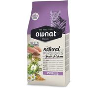 OWNAT-Croquette pour chat adulte stérilisé au poulet Ownat - 4 kg
