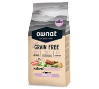 OWNAT-Croquette pour chat adulte stérilisé Grain Free Jus Ownat - 8 kg