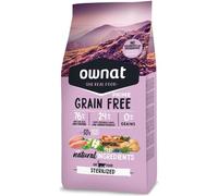 OWNAT-Croquette pour chat adulte stérilisé Grain Free Prime au poulet et dinde Ownat - 1 kg