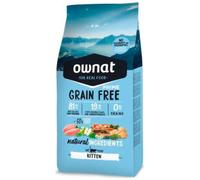 OWNAT-Croquette pour chaton Grain Free Prime au poulet et dinde Ownat - 1 kg