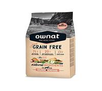 Ownat Grain Free Just Adult Croquettes pour Chien avec Saumon 14kg