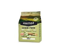 Ownat Grain Free Prime Adult Croquettes pour Chat avec Poulet & Dinde 3kg