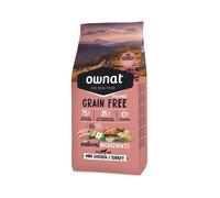 Ownat GF Prime Mini Chicken & Turkey (Dog) Aliment 3 kg