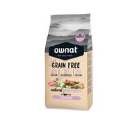 Ownat Grain Free Just Sterilisé Adult Croquettes pour Chat avec Poulet 8kg