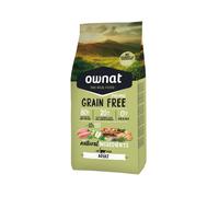 Ownat Grain Free Prime Adult Croquettes pour Chat avec Poulet & Dinde 3kg