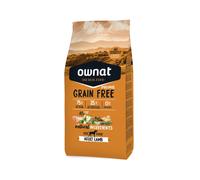 Ownat Grain Free Prime Adult Croquettes pour Chien avec Agneau 12kg