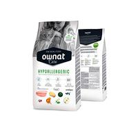 Ownat Je Pense aux Chats hypoallergéniques sans céréales de Poisson (3 kg) de Chats avec des ingrédients naturels sans Gluten, Riches en protéines sans céréales.