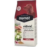 Ownat Nourriture complète pour chiens Dog Classic (12 kg), nourriture équilibrée en minéraux pour chiens d'agneau sans conservateurs ni colorants, nourriture riche en protéines