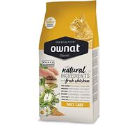 Ownat Nourriture pour Chats Classique Daily Care Poulet (15 kg) Ownat pour Chats avec ingrédients naturels sans conservateurs ni colorants, Nourriture Riche en protéines.