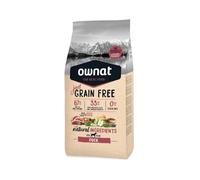 Ownat Nourriture pour Chiens Viande de Canard sans céréales (14 kg) Chiens avec ingrédients naturels sans conservateurs ni colorants, Nourriture Riche en protéines.