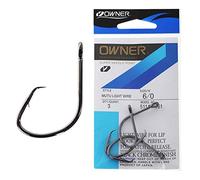Owner Mutu Lot de 3 crochets ronds lumineux 6/0