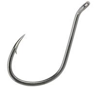 Owner Needle Point 5115 Hameçons simples pour la pêche des prédateurs et de la mer - Hameçons simples pour la pêche au prédateur - Hameçons marins - Taille 5/0-4 pièces - Couleur : fumé