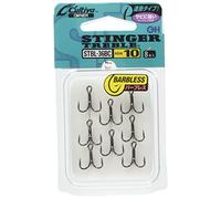 Owner Stinger Hameçons triples sans ardillon STBL-36BC pour la pêche (#10)