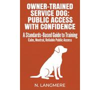 Owner-Trained Service Dog: Public Access with Confidence: A Standards-Based Guide to Training Calm, Neutral, Reliable Public Access