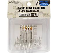 Owner treble hooks St 66, silver 4/0