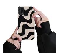 Ownest Compatible avec Coque Samsung Galaxy A51 Simple Cute Zebra Animé Curly Wave Dessin Motif Antichoc Housse Homme Femme Fille Etui pour Samsung Galaxy A51 4G/M40S/A515F