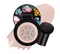 Ownest Crème BB Coussin d'air tête de champignon, correcteur de teint durable Maquillage nude hydratant Pigment éclaircissant Fond de teint liquide CC Crème, Teint même tonique de la peau -Naturel