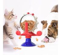 OwnLifeYF Jouets pour chien et chat - Distributeur de nourriture lente - Fournitures interactives pour animaux domestiques (rouge)