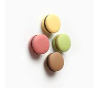 OWNPET 4 pièces/Ensemble Macaron réfrigérateur Aimant résine Mini Mignon Tableau d'affichage magnétique réfrigérateur Autocollant Chambre décor à la Maison Cuisine décoration