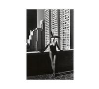 OWNPET Helmut Newton 21 Poster sur toile pour décoration murale de salon, chambre à coucher, sans cadre, 60 x 90 cm
