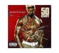OWNPET Singer 50 Cent Get Rich Or Die Tryin Music Cover Poster Impression sur toile Décoration murale pour salon, chambre à coucher, style sans cadre, 30 x 30 cm