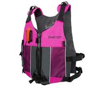 Owntop Aides à la Flottabilité pour Adultes et Adolescents avec Pack Hydratation, Sifflet et Poches Double Filet, Ajustable Gilet de Natation pour Le Paddle, Kayak, Pêche