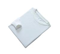 Ownwfeat Pull en cachemire pour homme Pull tricoté à col rond, blanc, 3XL
