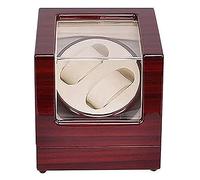 OWOHYG Boîtier de Montre, Remontoir de Montre, Remontoir Double pour 2 Montres, remontoirs de Montre en Bois pour Montres automatiques, Coffret Cadeau de Vacances