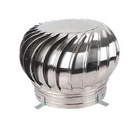 OWOHYG Chapeau De Cheminée De Ventilation, Ventilateur De Turbine, Chapeau De Cheminée Rotatif, Couvercle Étanche pour Ventilateur De Turbine, pour Cheminées Et Conduits D'Évacuation.100mm