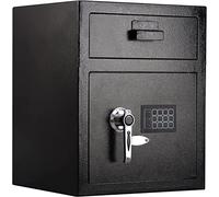 OWOHYG Coffret Ignifuge Et Étanche en Acier Inoxydable, Coffret De Dépôt Numérique Électronique en Acier avec Clavier Verrouillable