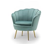 OWOHYG Fauteuil Moderne Vert pour Salon, canapé Simple avec Dossier pour Balcon, Maison ou Bureau, canapé Confortable et élégant pour Les Loisirs et l'attente, Vert, Taille Unique