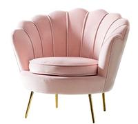 OWOHYG Fauteuil Moderne Vert pour Salon, canapé Simple avec Dossier pour Balcon, Maison ou Bureau, canapé Confortable et élégant pour Les Loisirs et l'attente, Rose, Taille Unique