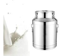 OWOHYG Fermenteur, pichet de Stockage hermétique en Acier Inoxydable pour Lait, Seau à vin, Baril d'huile, boîte à thé pour Le Stockage et Le Transport de liquides et de Solides, 64 L