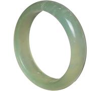 OWOHYG Ladies,Green Ice Bottom Floating Flower Xiu Jade Bangle Boutique Gift for Mother and Daughter Fashion Lucky Stone Natural Jewelry Gift for Birthday,5860Mm