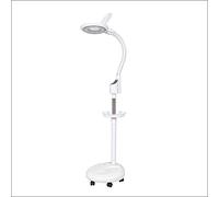 OWOHYG Loupe 16X, Lampe sur Pied, Écran Tactile, Luminosité Réglable, Plateau Réglable en Hauteur, Loupe Col De Cygne pour Salon De Beauté, Hôpital, Dentiste, Famille