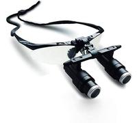 OWOHYG Loupe chirurgicale Dentaire avec lumière 4X, 5X, 6X, 6,5X, binoculaire, Distance de Travail de 420 mm, Confortable, 4X