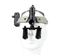 OWOHYG Loupes dentaires 4X 5X Loupes binoculaires chirurgicales Lampe Frontale chirurgicale LED 5W Bandeau médical Dentaire Largement utilisé en dentisterie Chirurgie esthétique Laboratoire