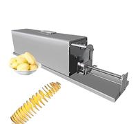 OWOHYG Machine Commerciale, Trancheuse À Pommes De Terre Électrique Tornado, Tour À Pommes De Terre Étirée Automatique, Machine À Couper Les Pommes De Terre en Spirale Commerciale Po.50Type