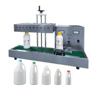 OWOHYG Machine de scellage Automatique pour bocaux et Bouteilles, Hauteur et diamètre réglables pour Un Emballage sécurisé, 85 mm