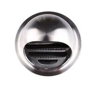 OWOHYG ntilation Chimney Cap Round Wall nt Outlet Cor Can be Easily and Safely Mounted to Walls and Ceilings Suitable for bathrooms Kitchens bedrooms Toilets,9.8in/25cm