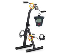 OWOHYG Pédalier d'exercice pour la récupération des Jambes, des Bras et des Genoux avec écran LCD, vélo d'entraînement à pédales de rééducation pour handicapés, handicapés et su