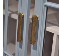 OWOHYG Poignée de Porte d'armoire américaine Creative Home en Bronze de 122 mm, Style Rustique Moderne et Minimaliste