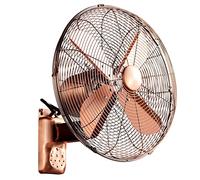 OWOHYG Remote Control Wall Fan with 4 Blades, 3 Speeds, Oscillating Function, Adjustable High Speed, Heavy Duty, and Timer for Industrial Or Home Use,To-18inch