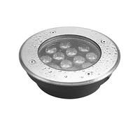 OWOHYG Spot LED Encastré pour Paysage, Éclairage D'Extérieur Rond, Étanche Ip65, Idéal pour Une Pelouse, Un Jardin, Une Allée, Une Terrasse Ou Un Patio (Blanc 6 W)