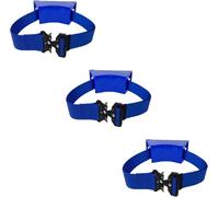 OWOHYG Support De Fixation pour Bouteille D'Oxygène Et Bouteille De Propane - Lot De 1, 3, 5, 7, 9, 11, 13 Et 15 Pièces. Support Mural Portable pour Bouteille D'Oxygène..Blue-3pcs