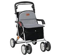 OWOHYG Walker pour Personnes âgées, Chariot de Courses Pliable, Petit Chariot de Marche, Cadeau pour Marcheur, C'est très Gentil de Votre Part